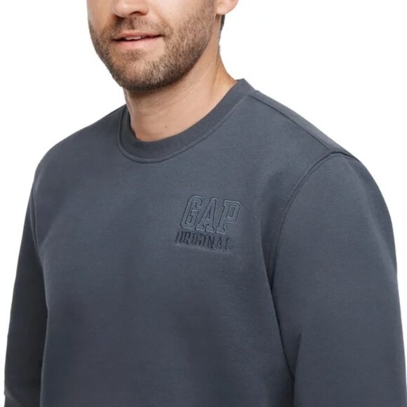 GAP Men's Logo Crewneck - Picture 2 of 3